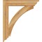 Ekena Millwork Thorton Traditional Rough Sawn Bracket, Western Red Cedar, 4"W x 26"D x 30"H BKT04X26X30THR01RWR - alternate 4